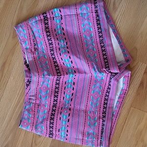 Multi-color Highwaisted Shorts